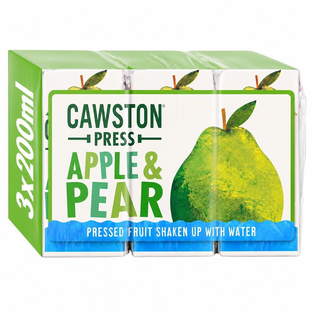 Cawston Press Apple & Pear 3X200ml