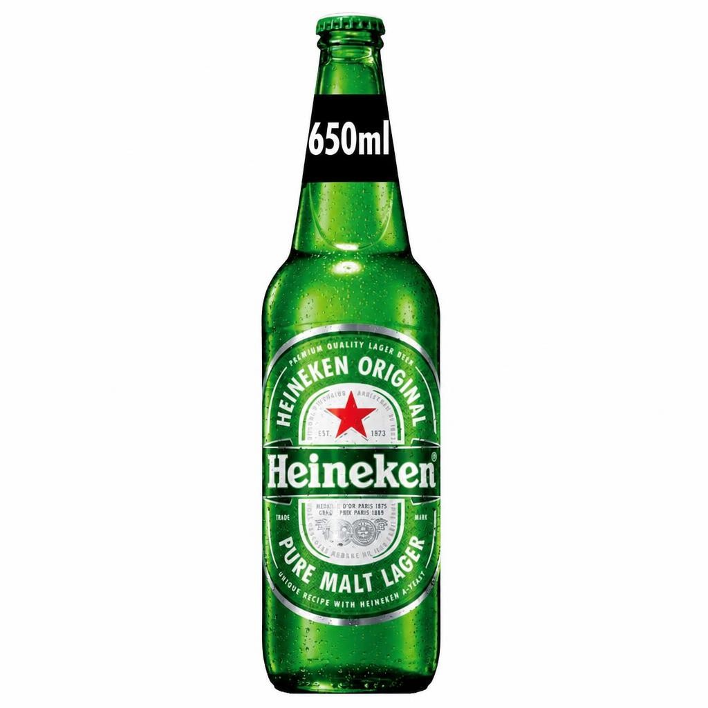 Heineken Lager Beer Bottle 650ml