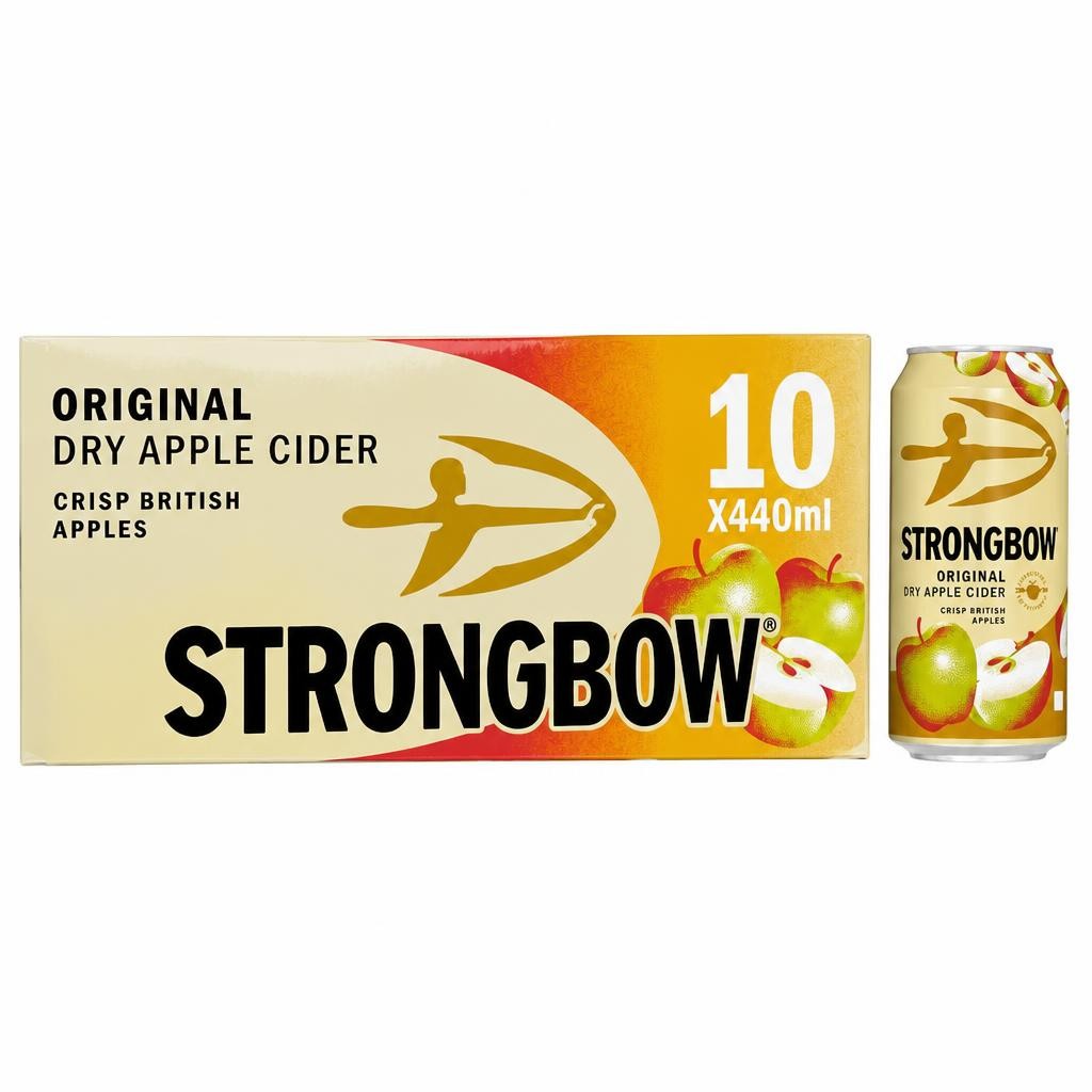 Strongbow Original Cider Can 10x440ml