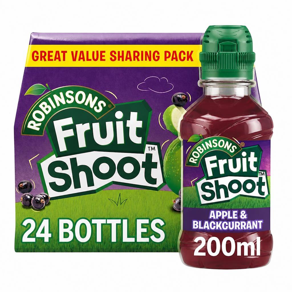 Fruit Shoot Apple & Blackcurrant Kids Juice Drink 24x200ml