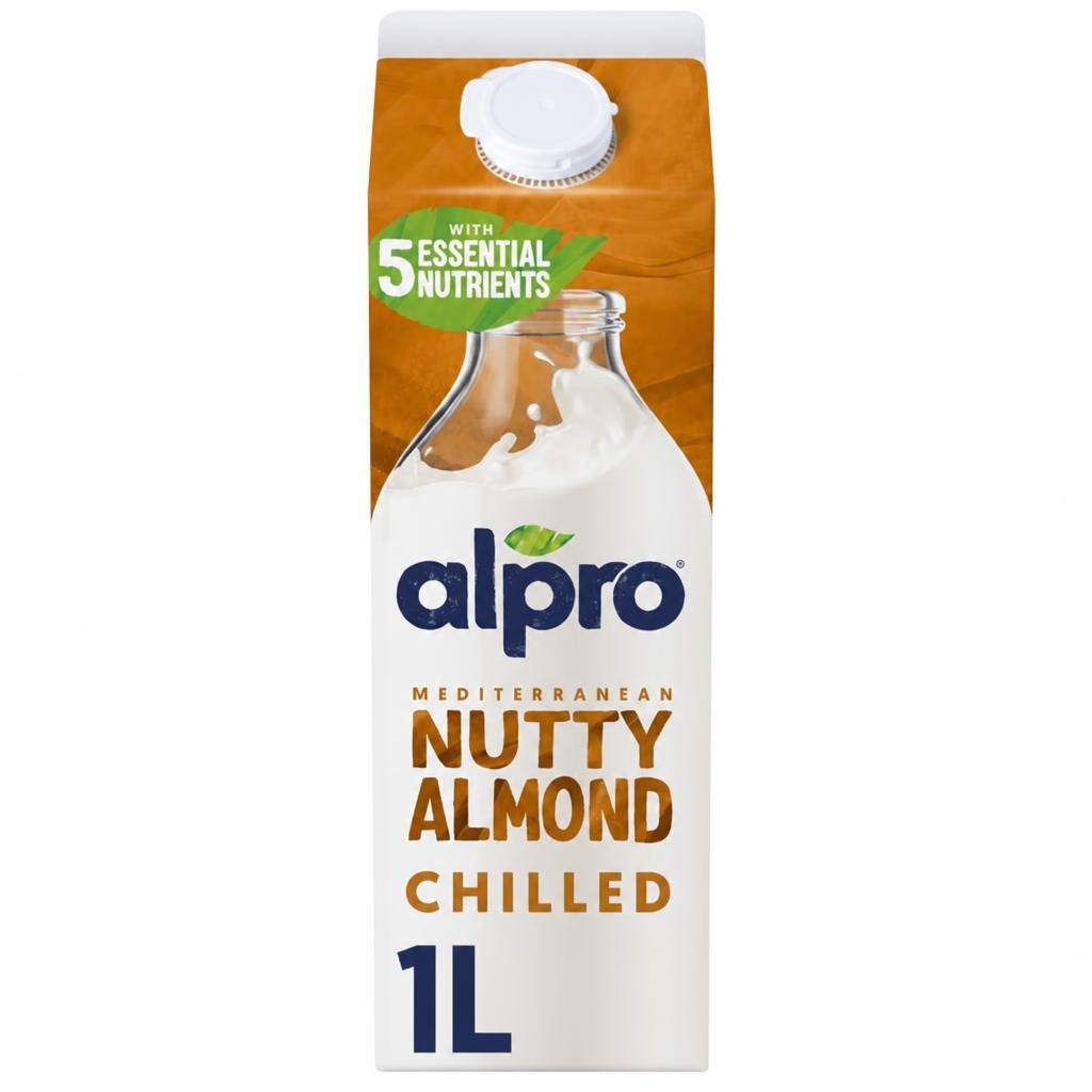 Alpro Almond Original Chilled Dairy Free Drink 1L