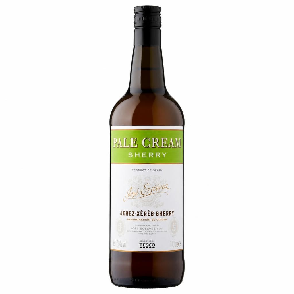 Tesco Pale Cream Sherry 1L
