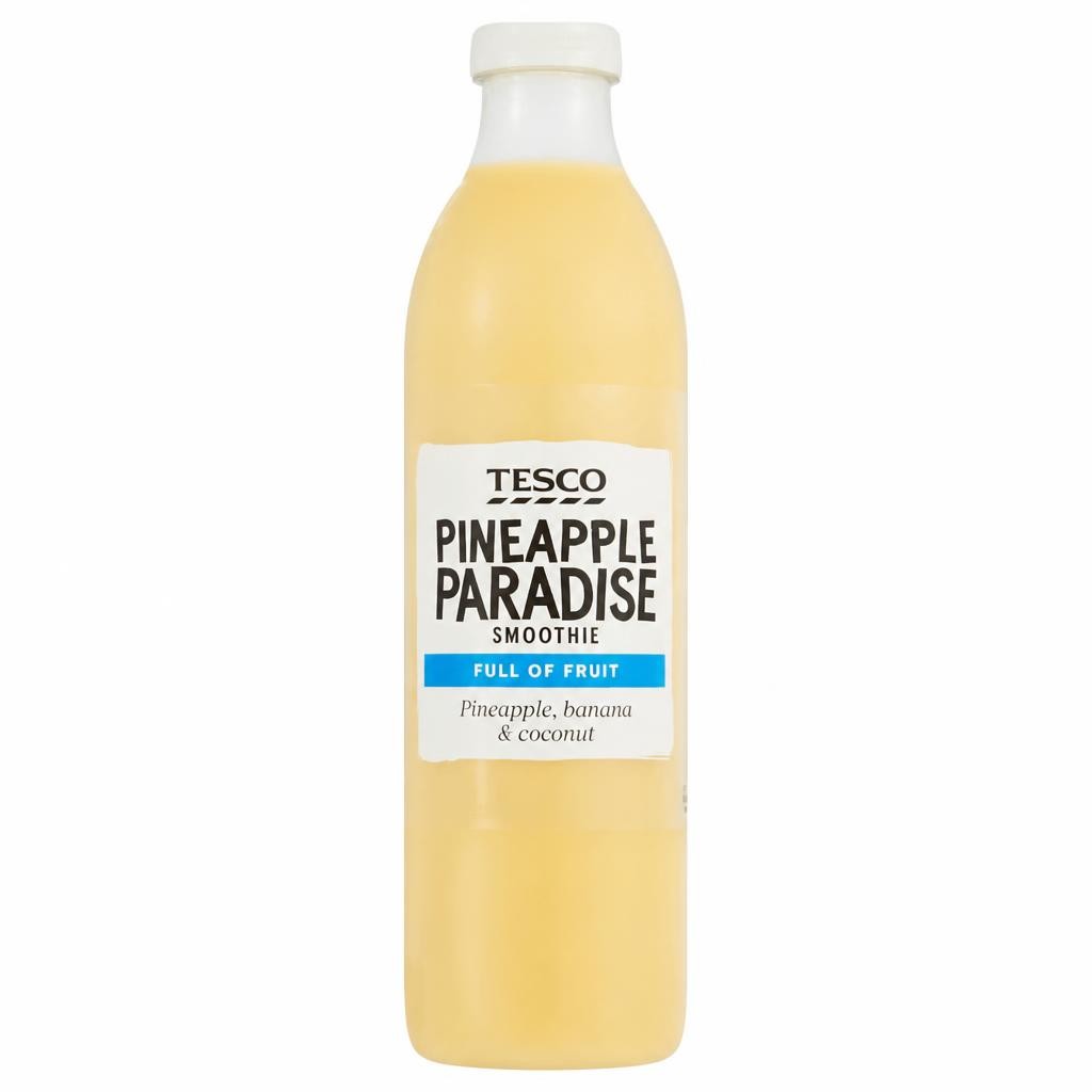 Tesco Pineapple Paradise Fruit Smoothie 750Ml