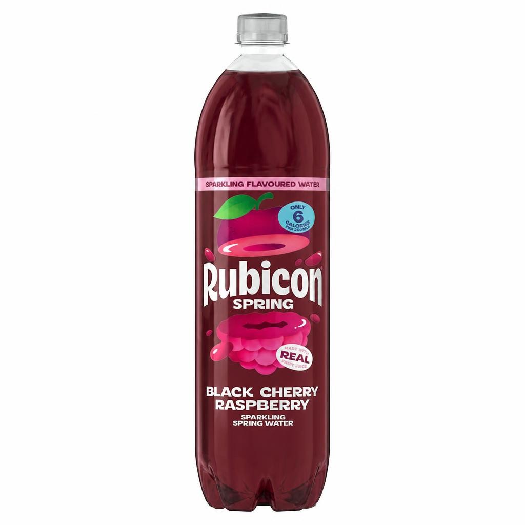 Rubicon Spring Water Black Cherry Raspberry 1.5L