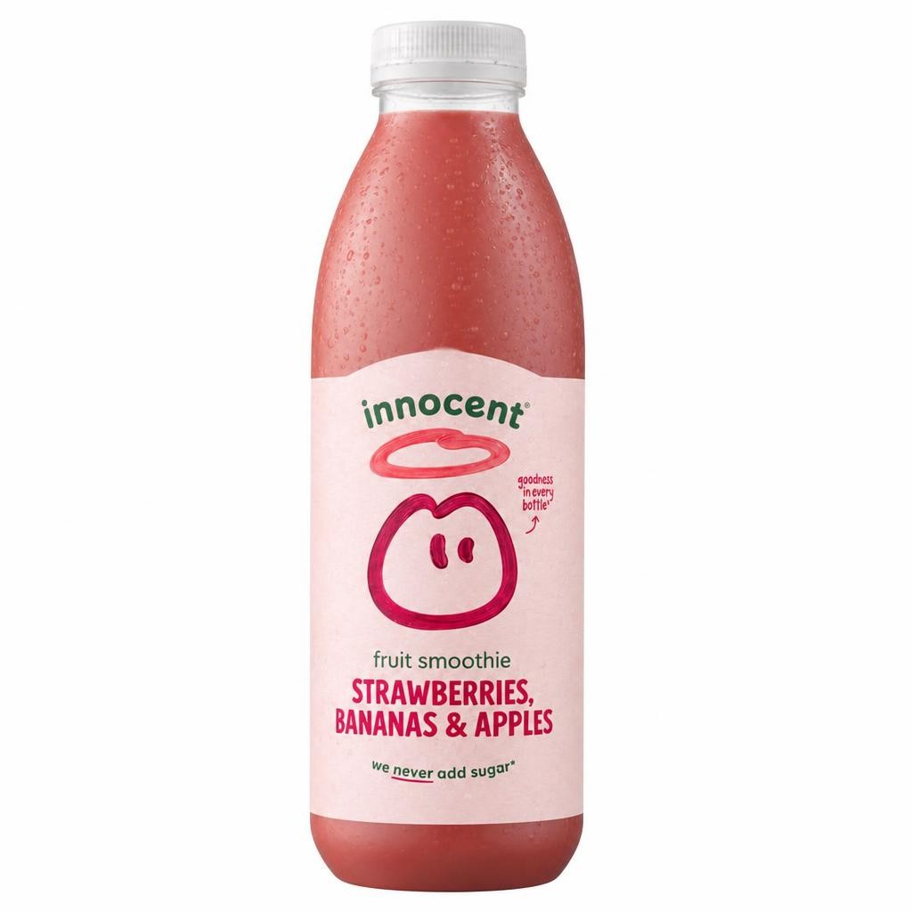 innocent Strawberries, Bananas & Apples Smoothie 750ml