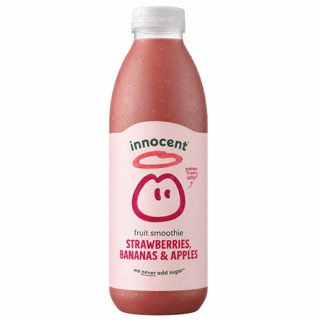 innocent Strawberries, Bananas & Apples Smoothie 750ml