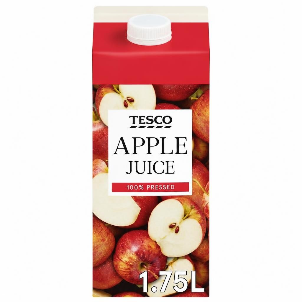 Tesco Apple Juice 1.75 Litre