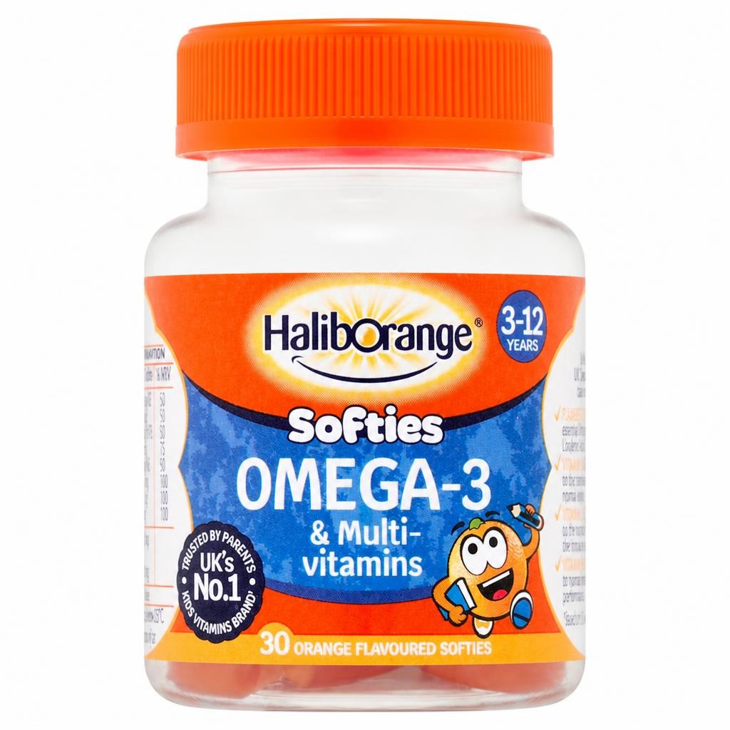Haliborange Omega 3 & Multivitamins Softies 30s