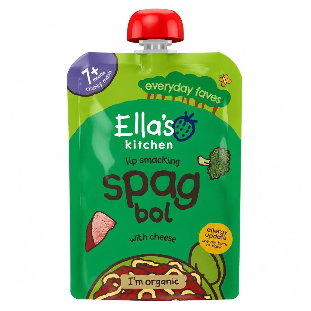 Ella's Kitchen Organic Spag Bol Baby Food Pouch 7m+ 130g