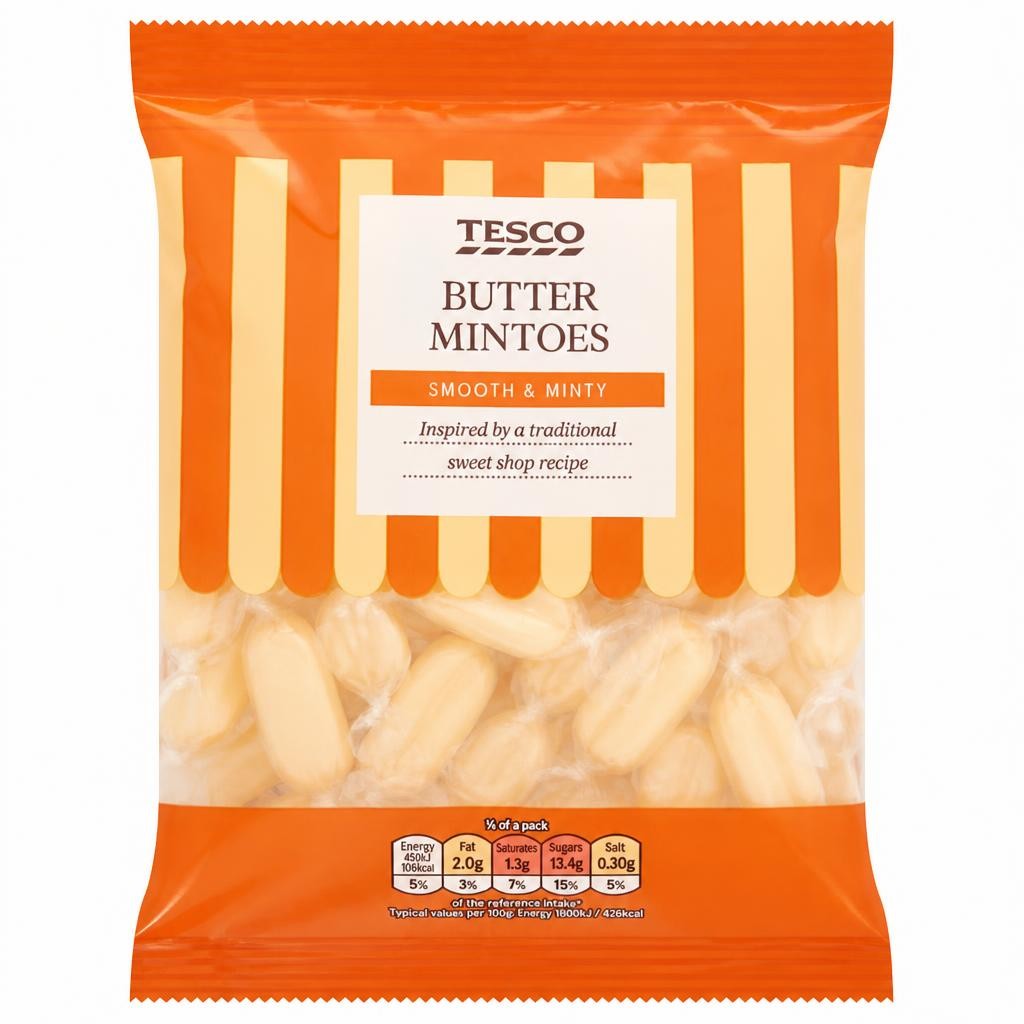 Tesco Butter Mintoes 200G