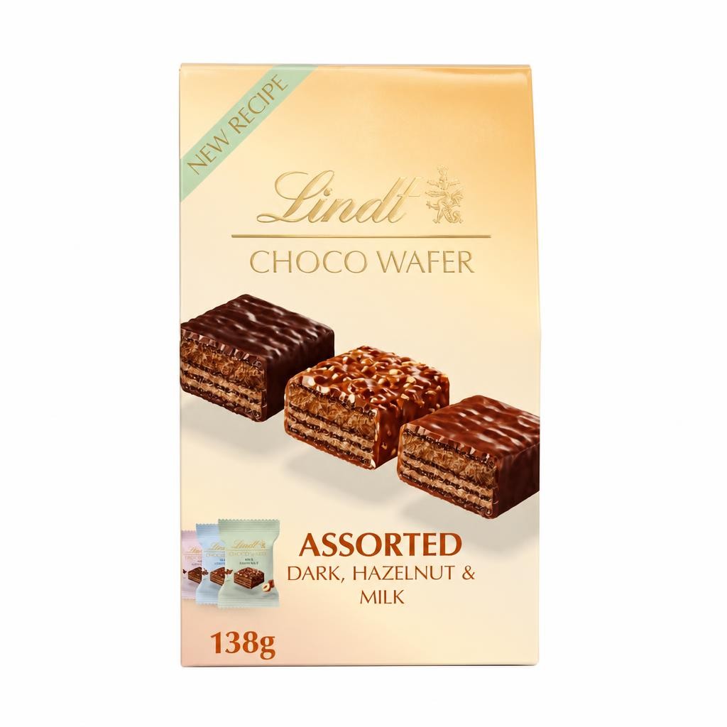 Lindt Choco Wafer Assorted Chocolate 138g