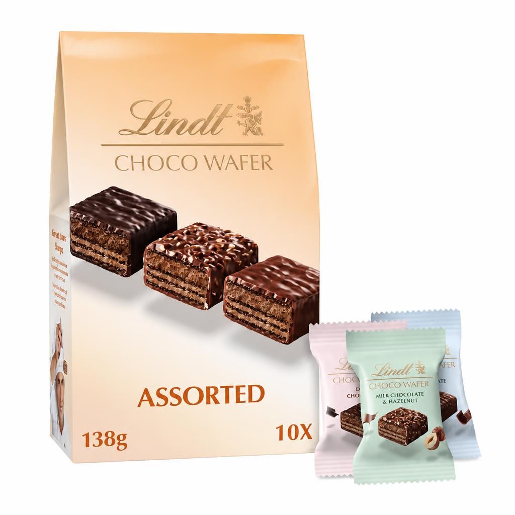Lindt Choco Wafer Assorted Chocolate 138g