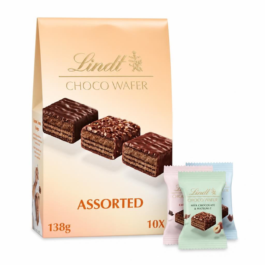 Lindt Choco Wafer Assorted Chocolate 138g