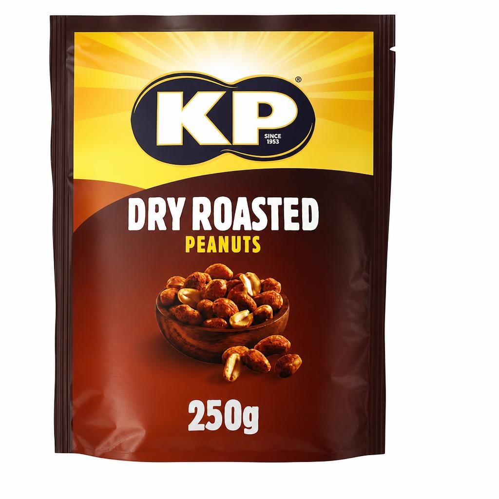 Kp Dry Roasted Peanuts 250G
