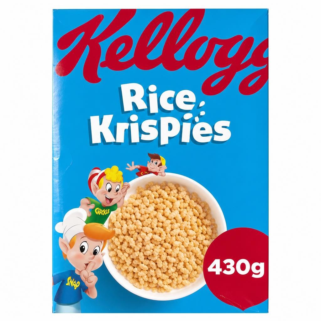 Kellogg's Rice Krispies Breakfast Cereal 430g