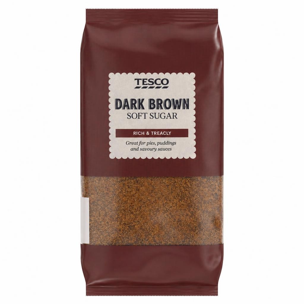Tesco Dark Brown Soft Sugar 500g