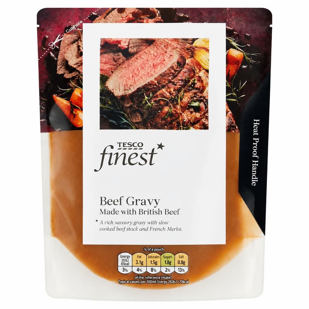 Tesco Finest Beef Gravy 350Ml