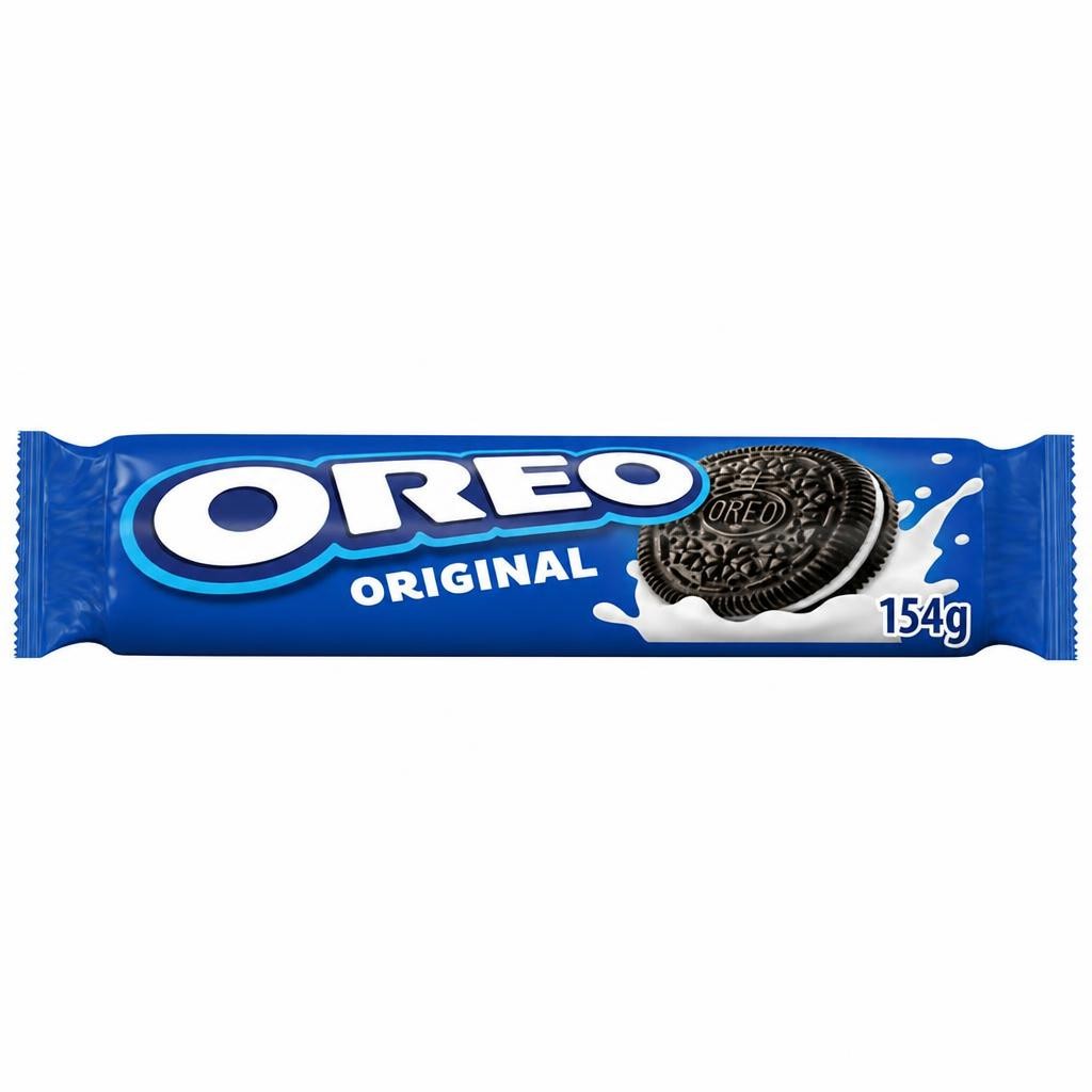 Oreo Vanilla Cookie Chocolate Sandwich Biscuits 154G