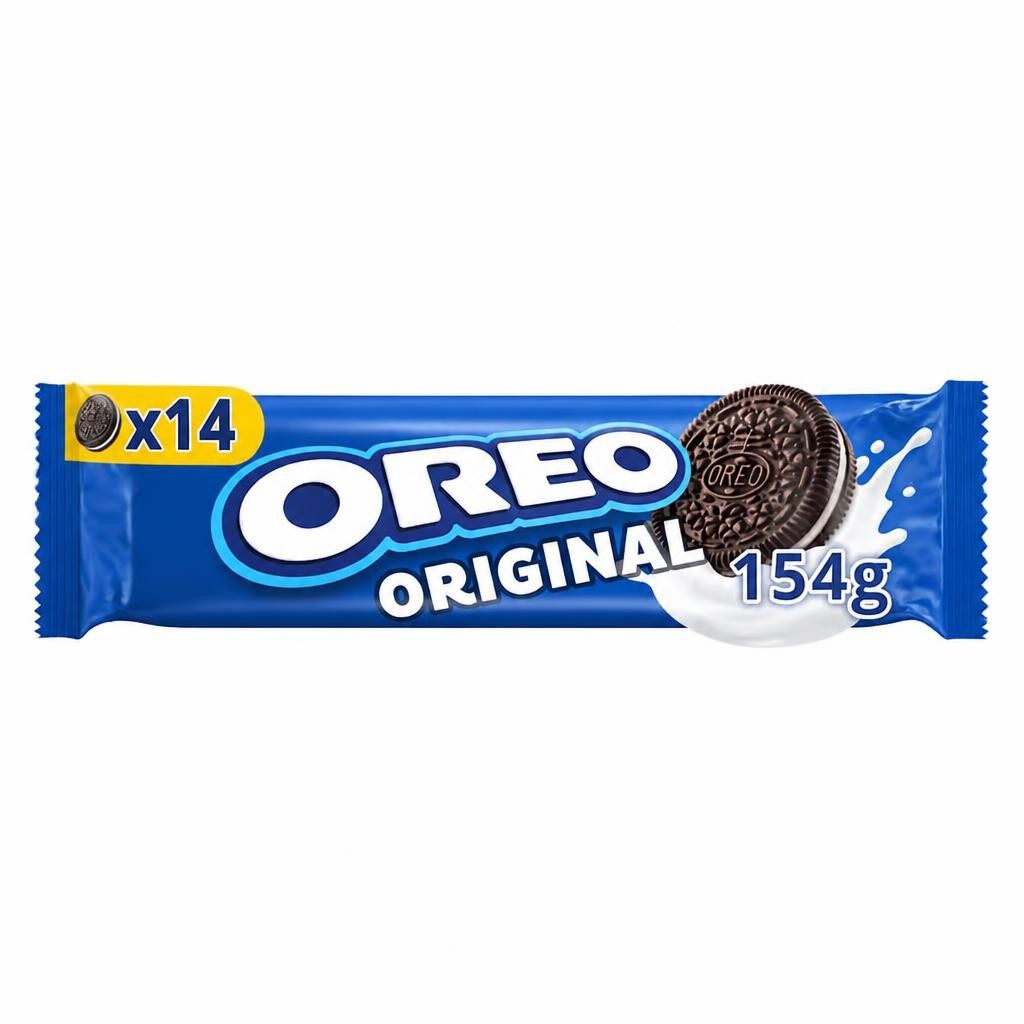 Oreo Vanilla Cookie Chocolate Sandwich Biscuits 154G