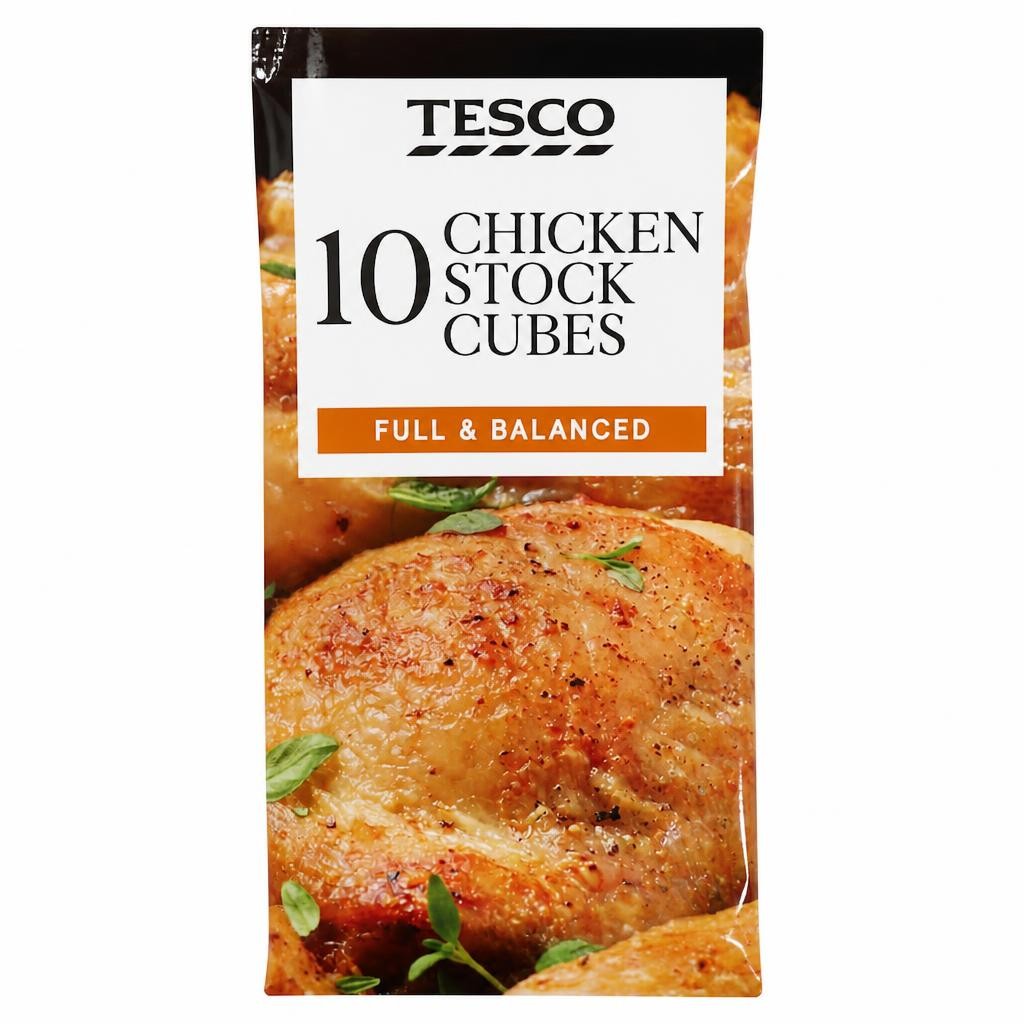 Tesco Chicken Stock Cubes 10 Pack 100g