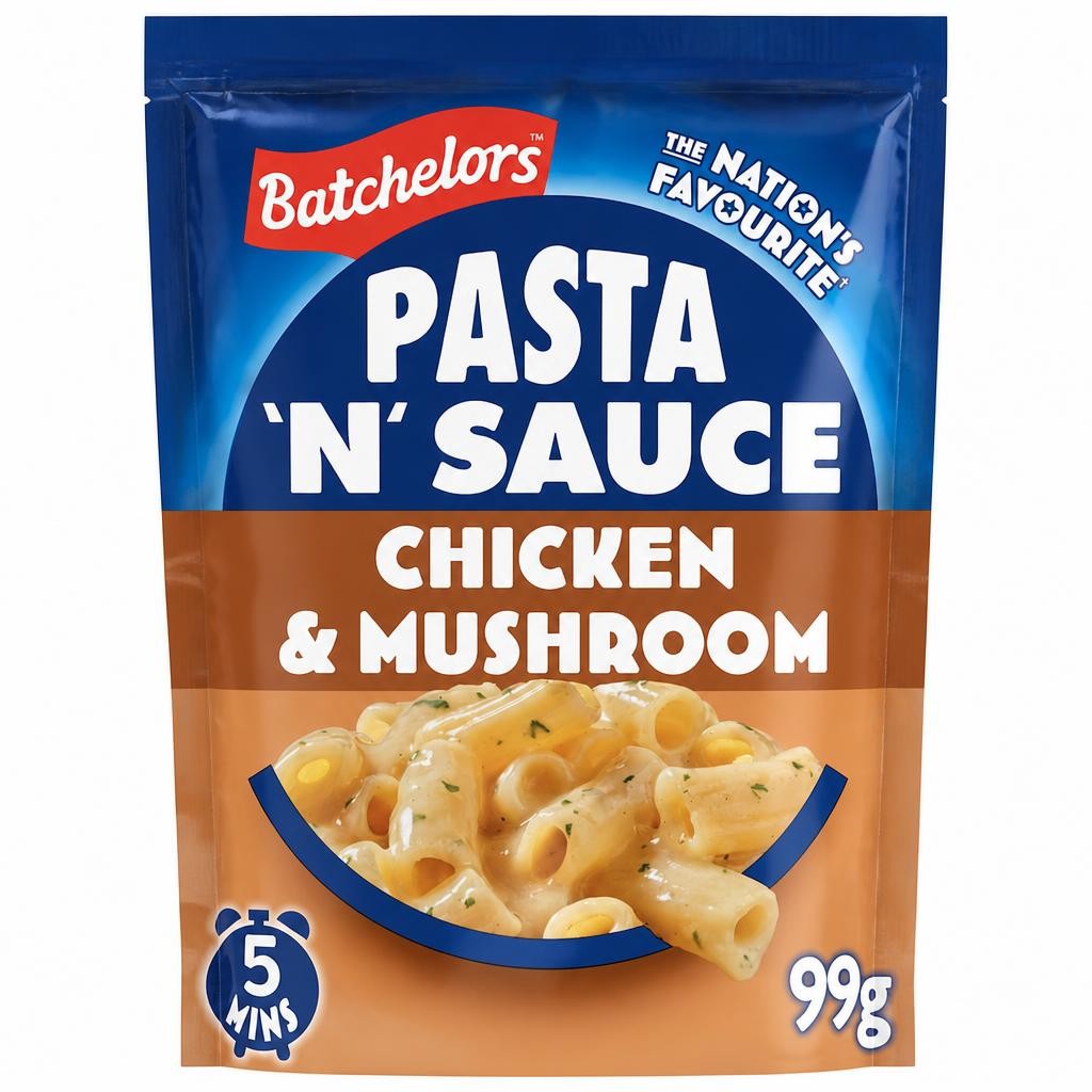Batchelors Pasta & Sauce Chicken & Mushroom Quick Cook 99G