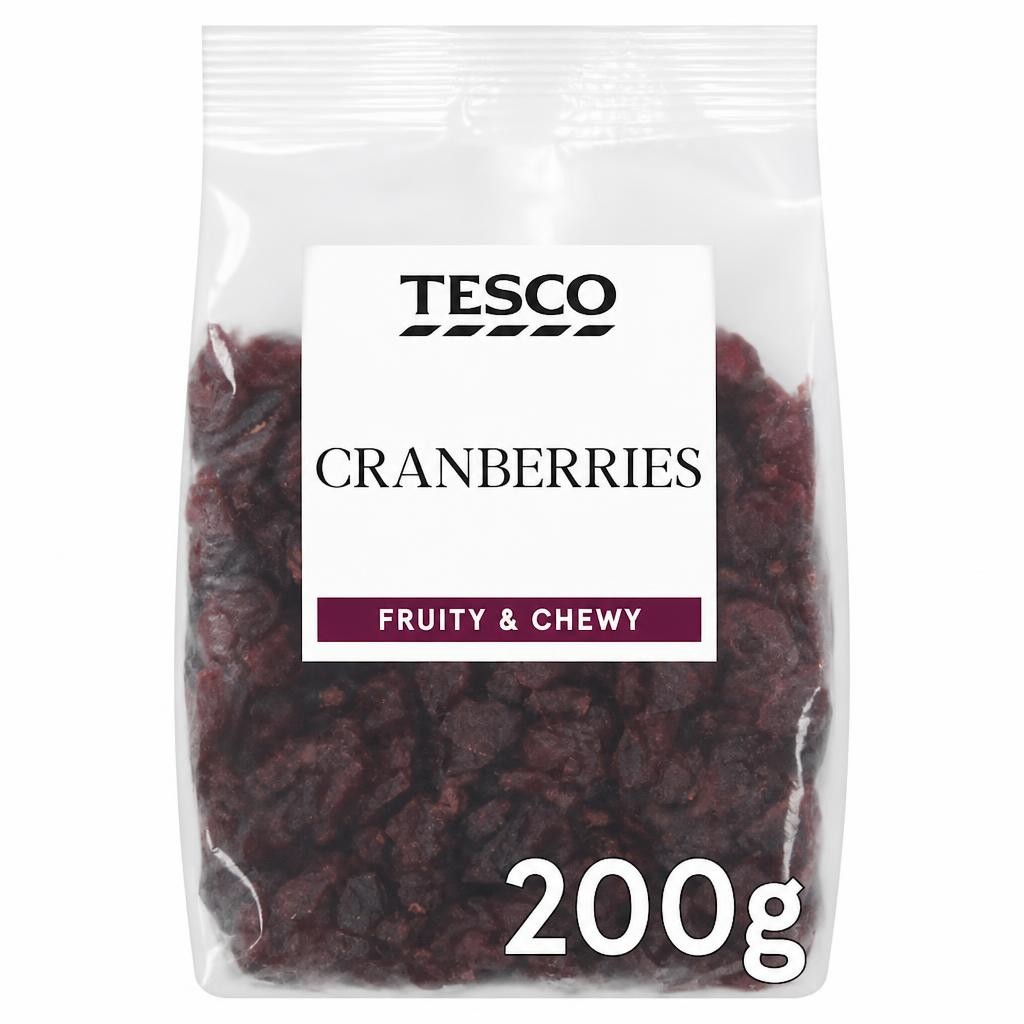 Tesco Cranberries 200G