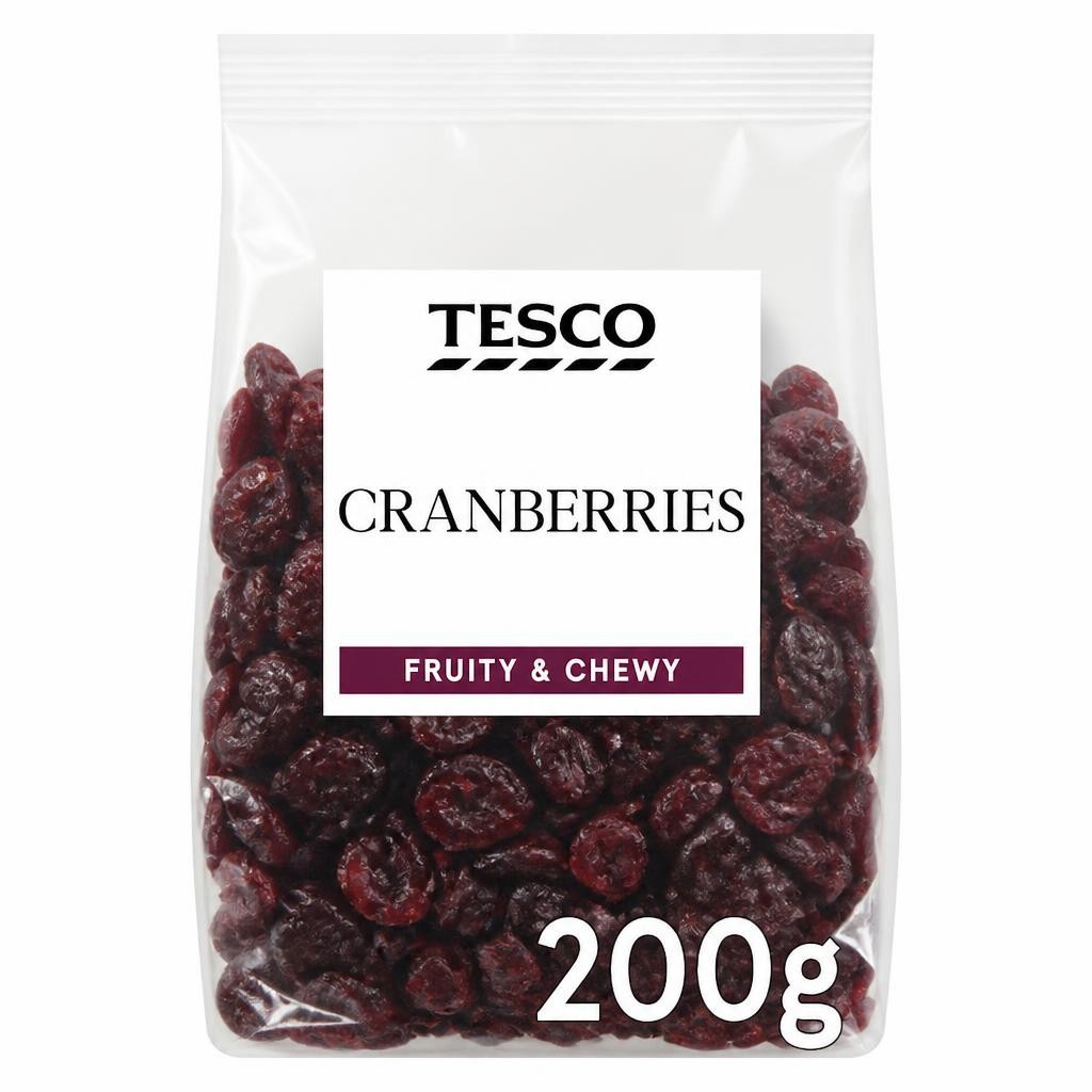 Tesco Cranberries 200G