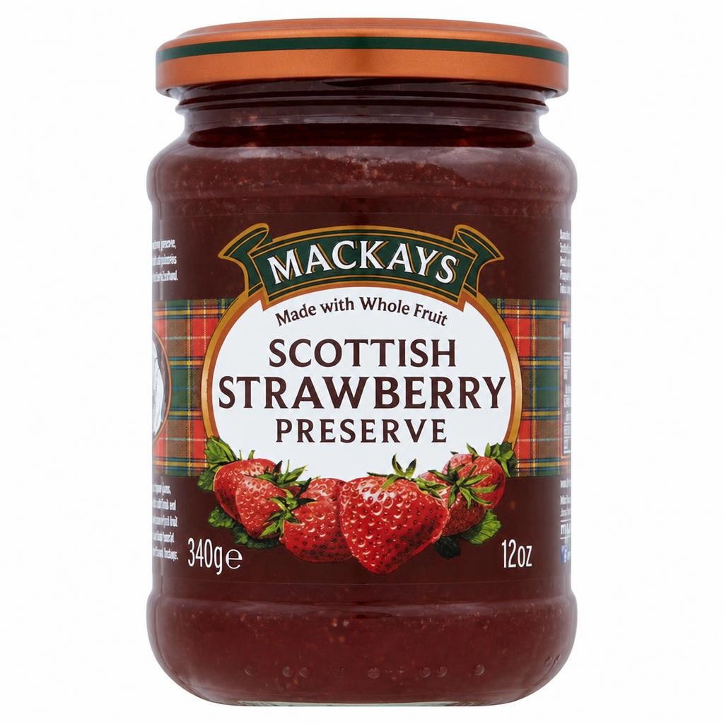 Mackays Scottish Strawberry Preserve 340G
