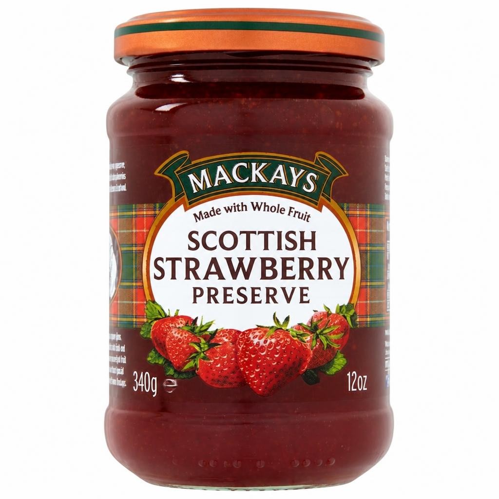 Mackays Scottish Strawberry Preserve 340G