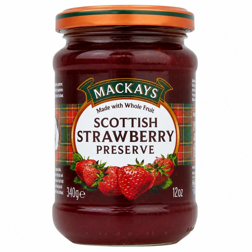 Mackays Scottish Strawberry Preserve 340G