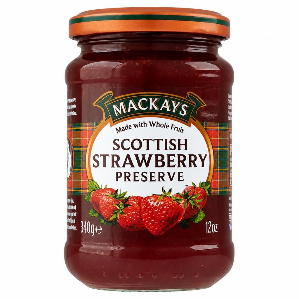 Mackays Scottish Strawberry Preserve 340G