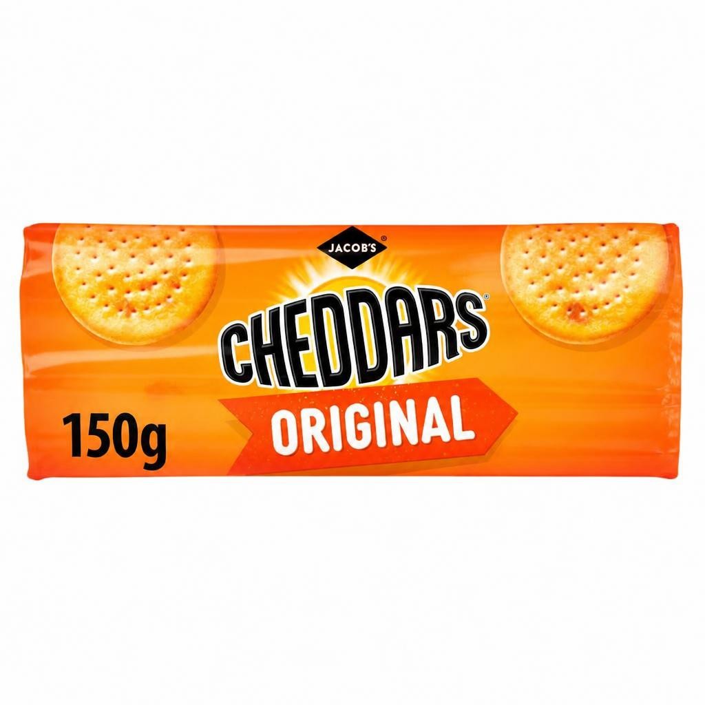 Jacob's Baked Cheddars Cheese Crackers 150g