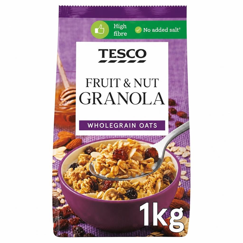 Tesco Fruit & Nut Granola 1Kg