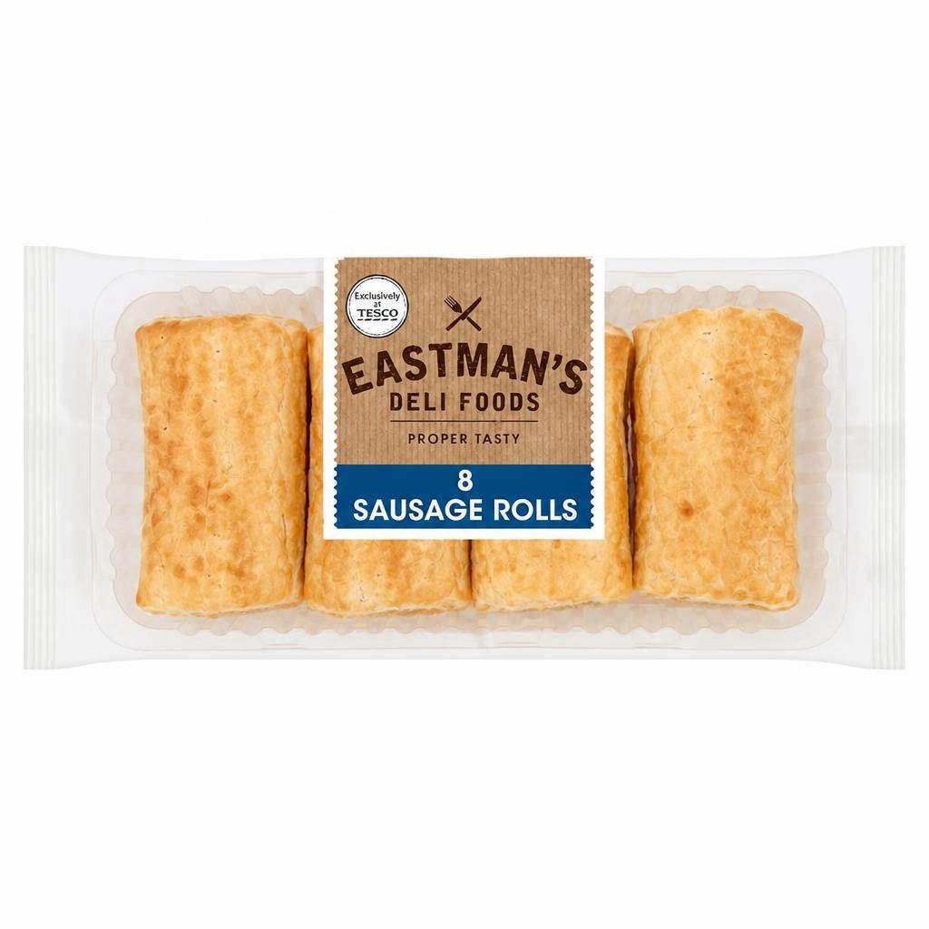 Eastmans 8 Sausage Rolls 480G