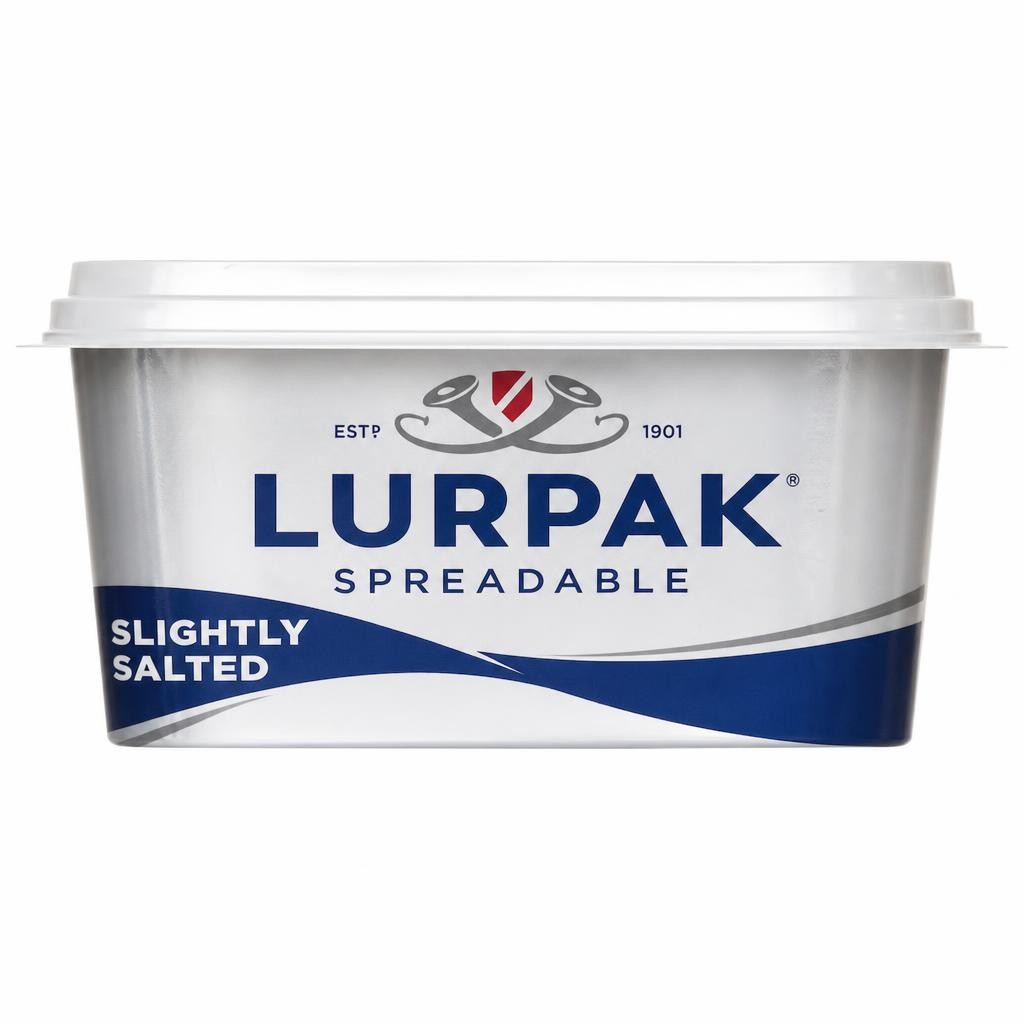 Lurpak Slightly Salted Spreadable Blend of Butter and Rapeseed Oil 400g