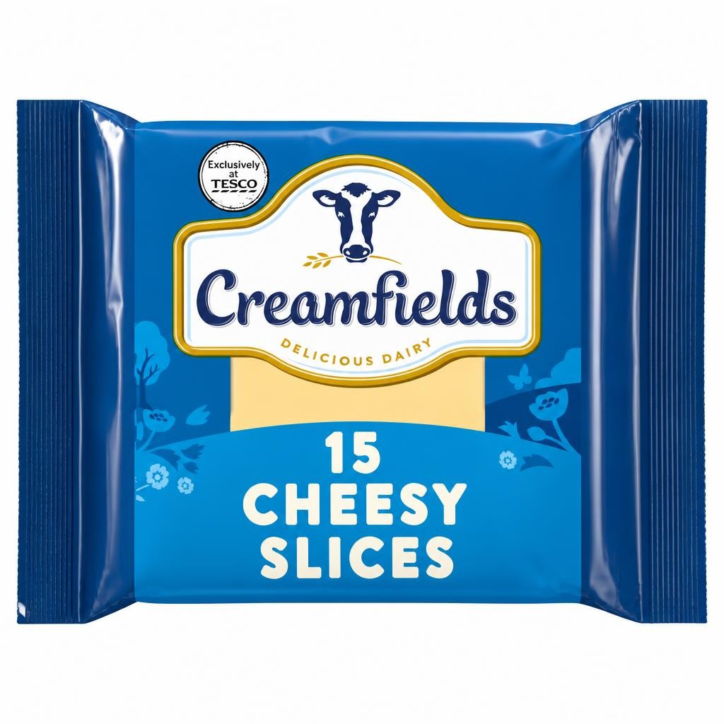 Creamfields Cheese Slices 15 Pack 255g