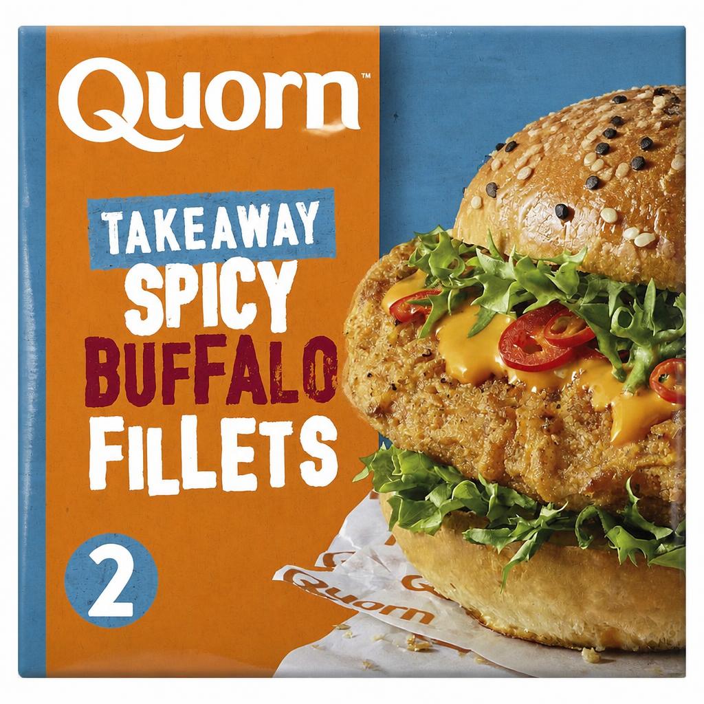 Quorn Takeaway 2 Spicy Buffalo Fillets 200G