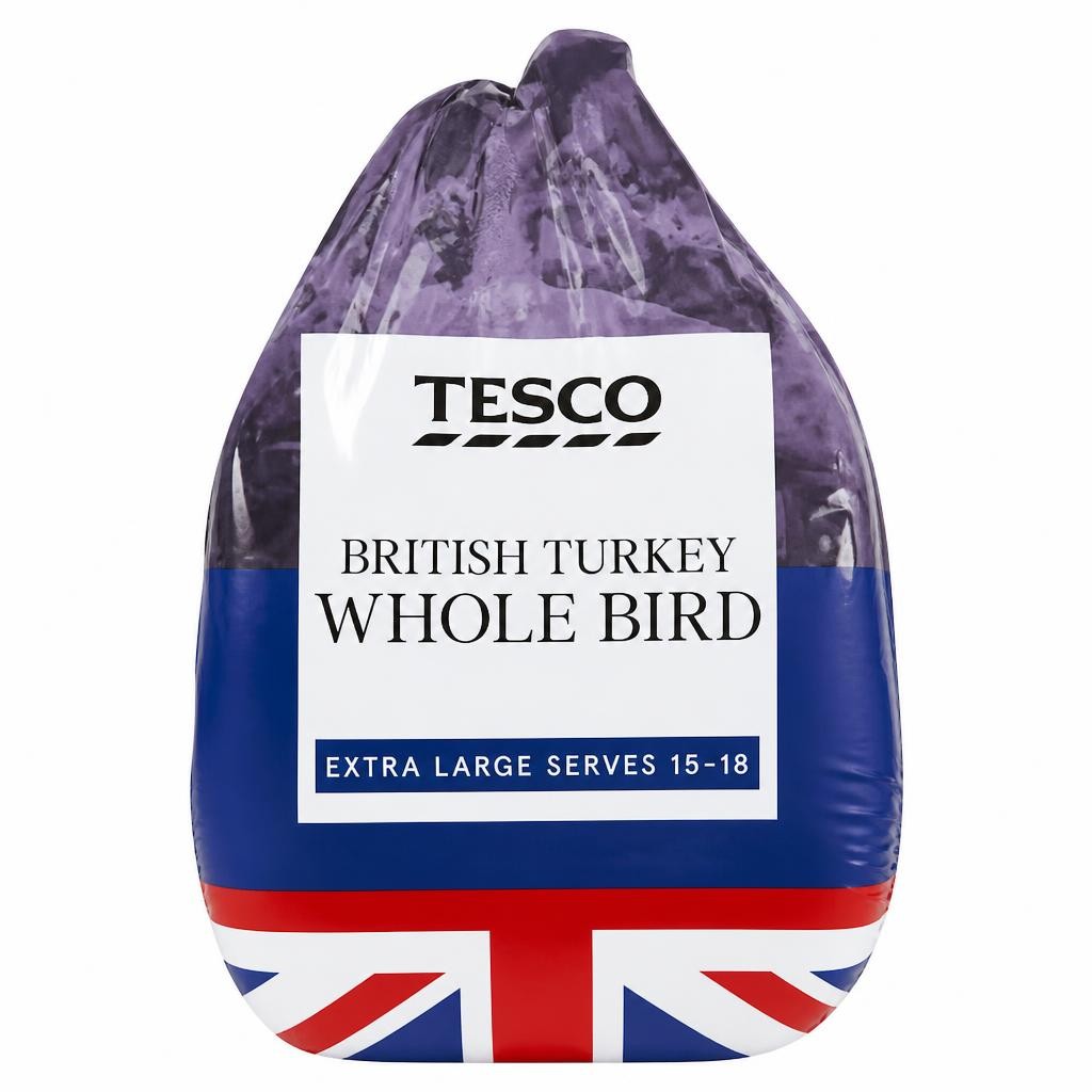 Tesco Turkey Whole Bird Extra Large 7.0-8.8kg