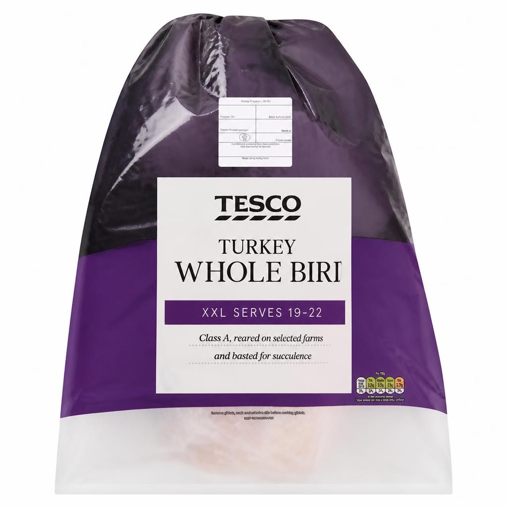 Tesco British Turkey Whole Bird Extra Extra Large 8.9-10.6kg
