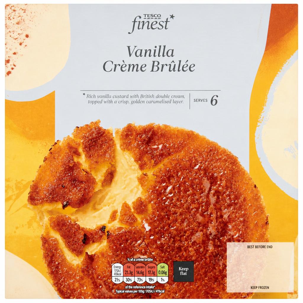 Tesco Finest Vanilla Creme Brulee 395g