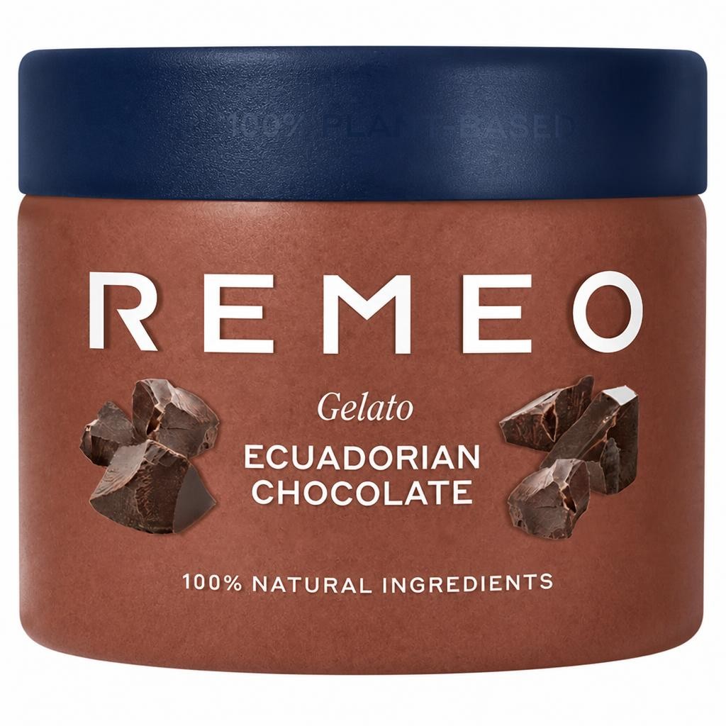 Remeo Ecuadorian Chocolate Gelato 462ml
