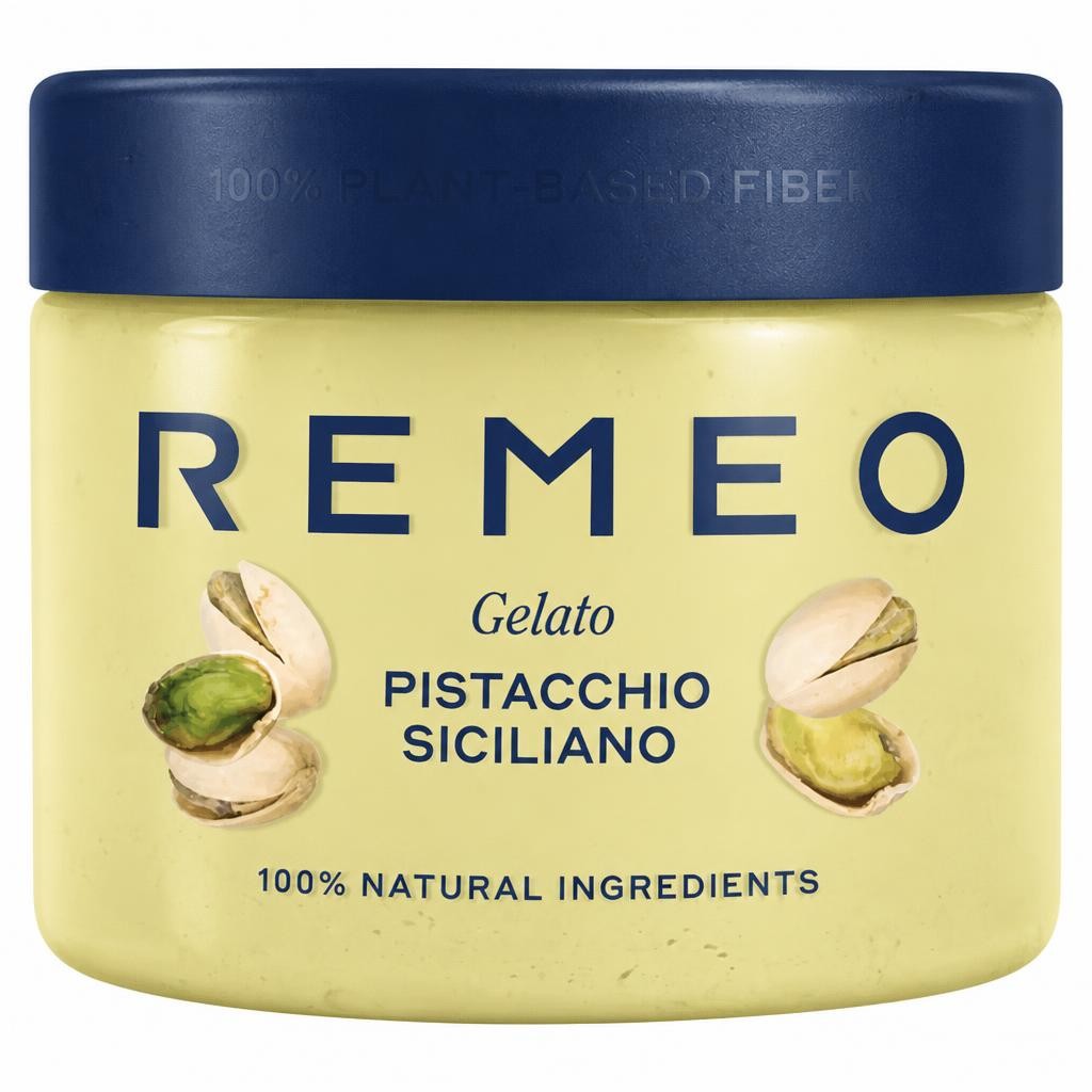 Remeo Gelato Pistacchio Siciliano 462Ml