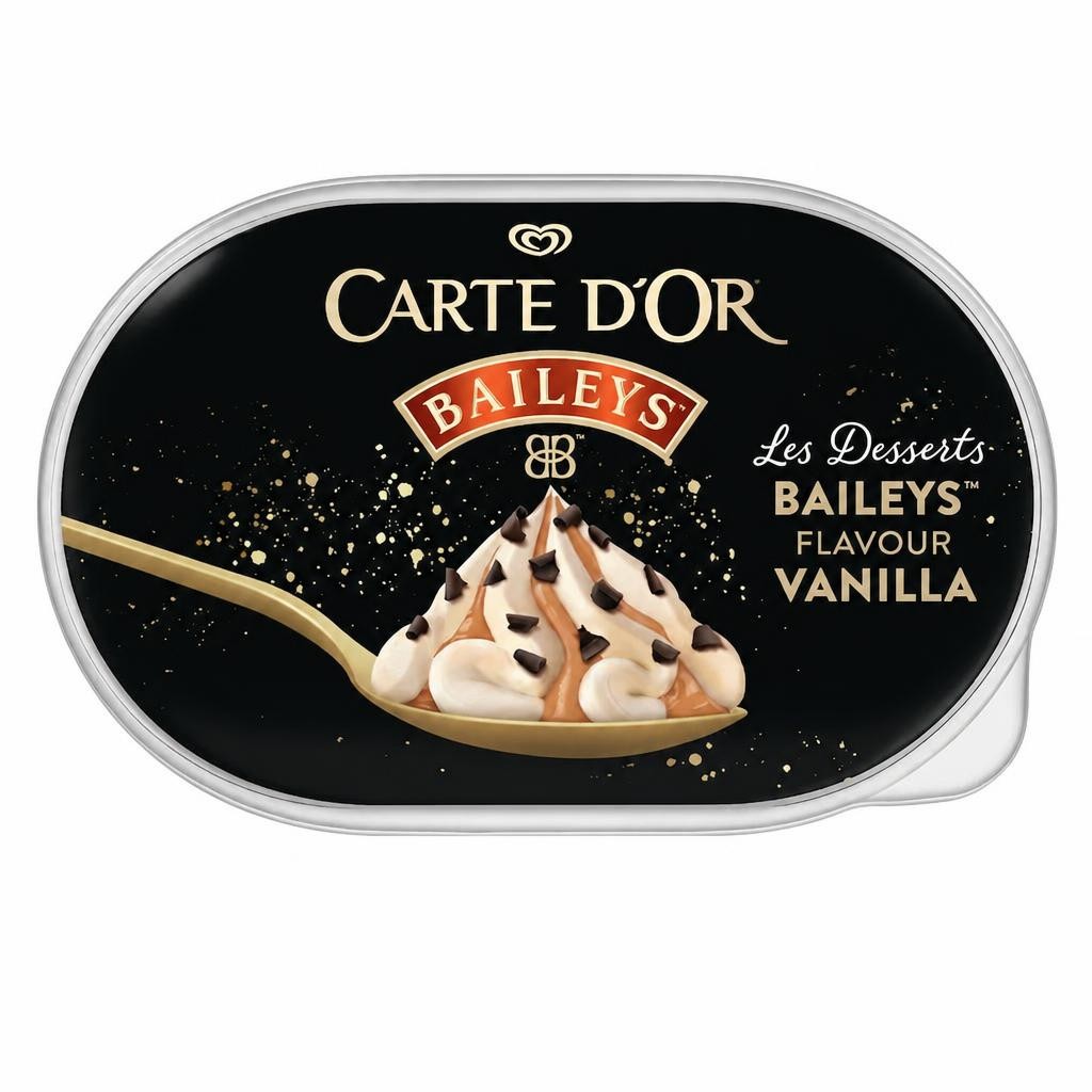 Carte D'Or Baileys Ice Cream Tub 825ml