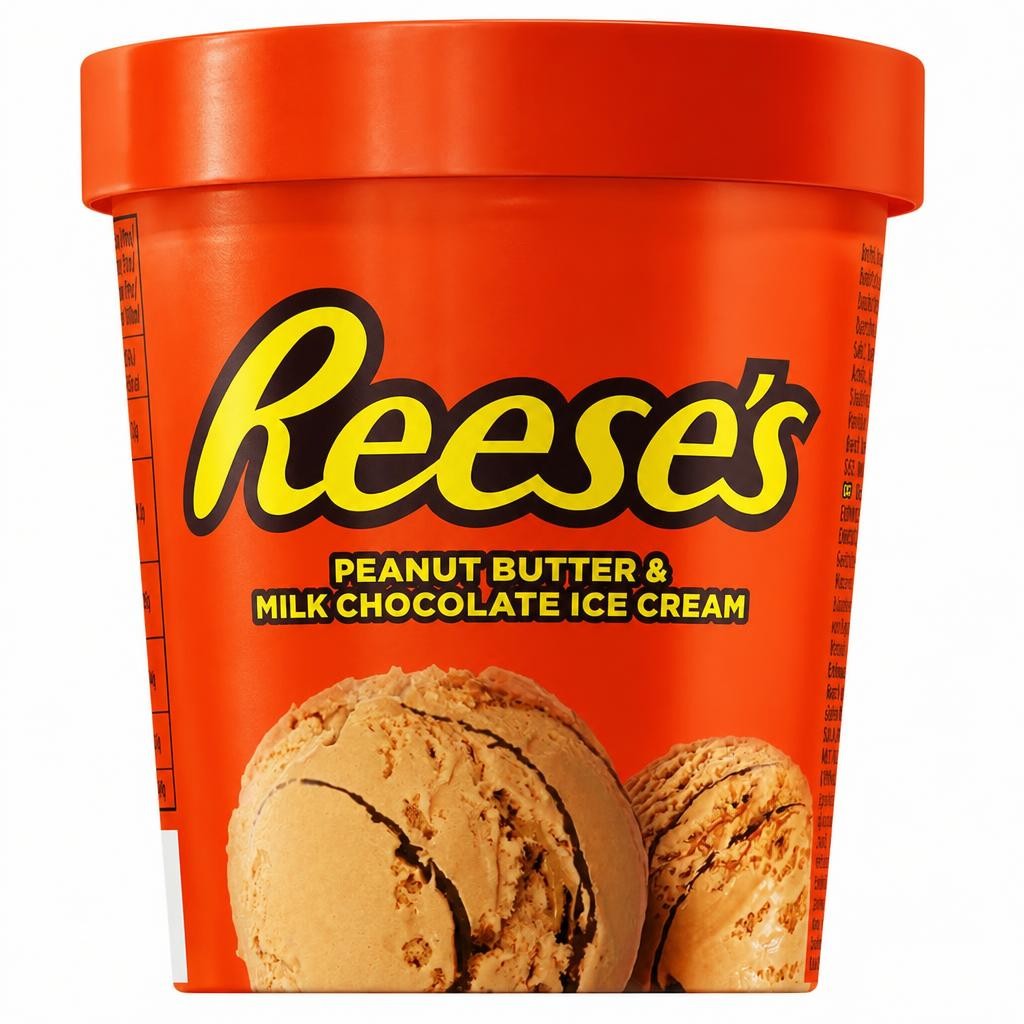 Reese's Peanut Butter & Milk Chocolate Ice Cream 460ml