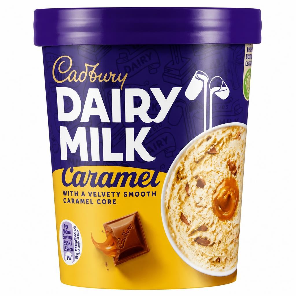 Cadbury Dairy Milk Caramel Ice Cream 425ml