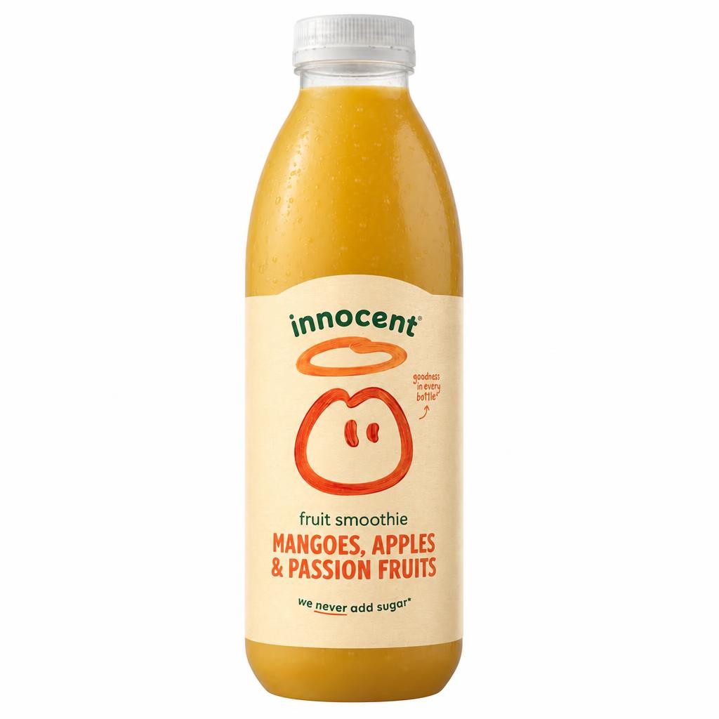 Innocent Smoothie - Mangoes Passion Fruits & Apples 750ml