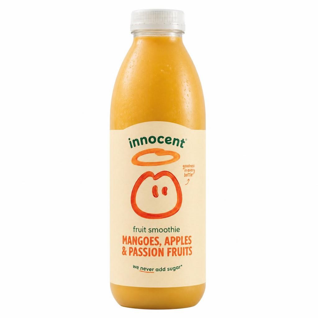 Innocent Smoothie - Mangoes Passion Fruits & Apples 750ml