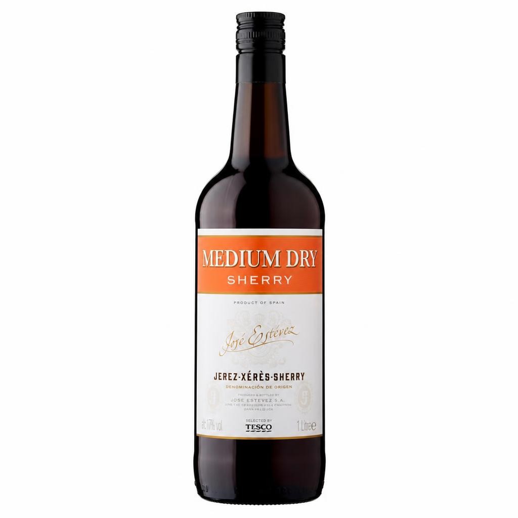 Tesco Medium Dry Sherry 1L
