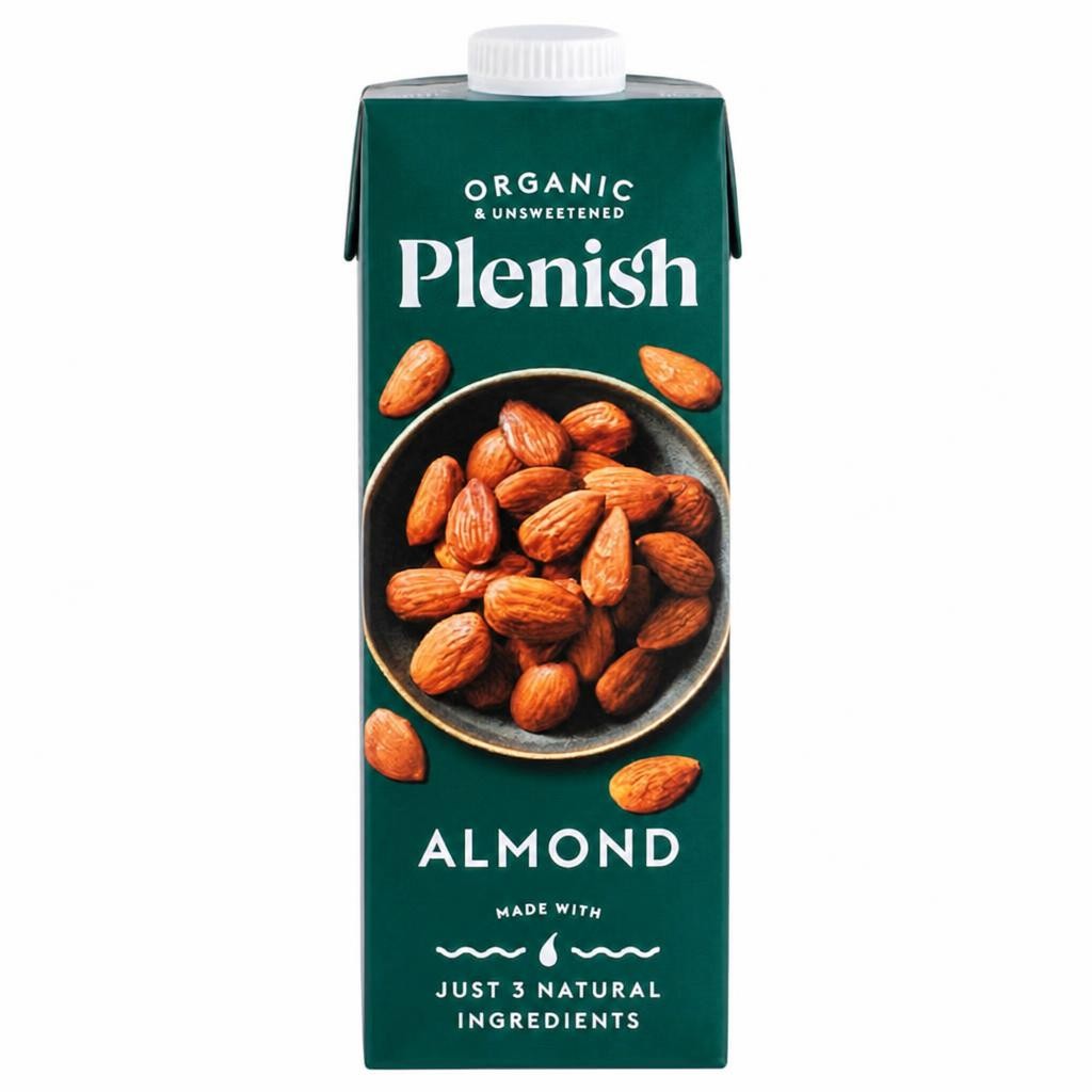 Plenish Organic Almond Longlife Dairy Free Drink 1L