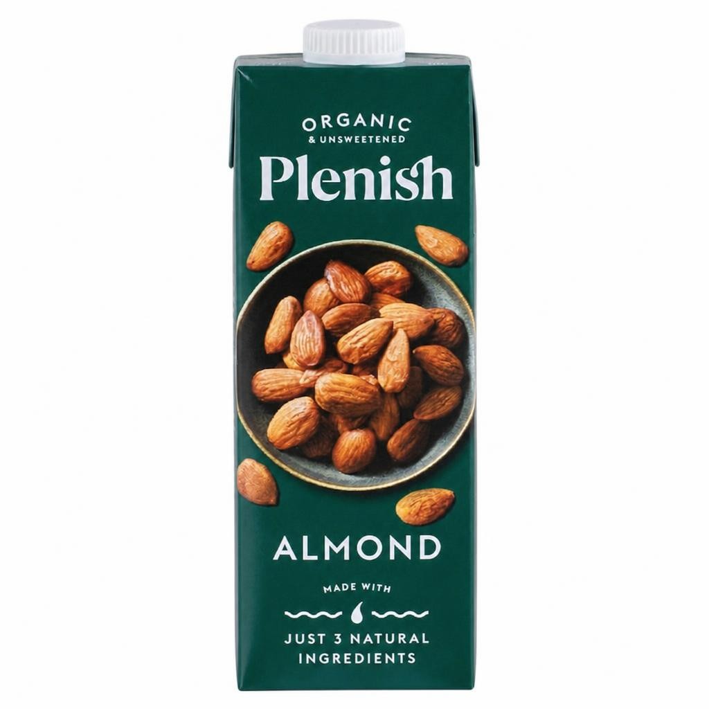 Plenish Organic Almond Longlife Dairy Free Drink 1L